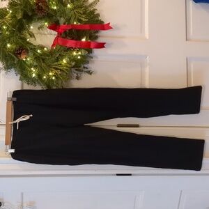Organic cotton Harvest & Mill made in USA black knit pants small pajama lounge